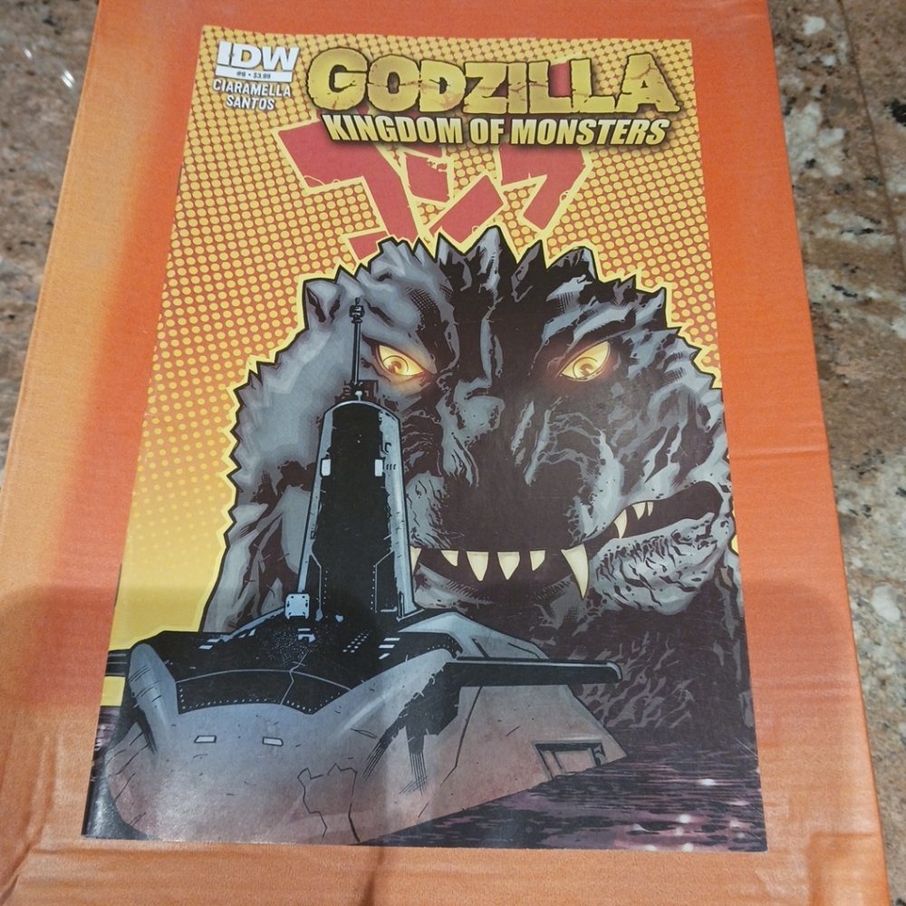 Godzilla Kingdom of Monsters #9, IDW, Messina Cover, 1st Printing, 2011